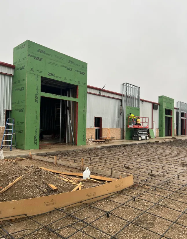 Commercial build-outs and repositioning by Terregal Holdings, from bare shell to tenant-ready space.