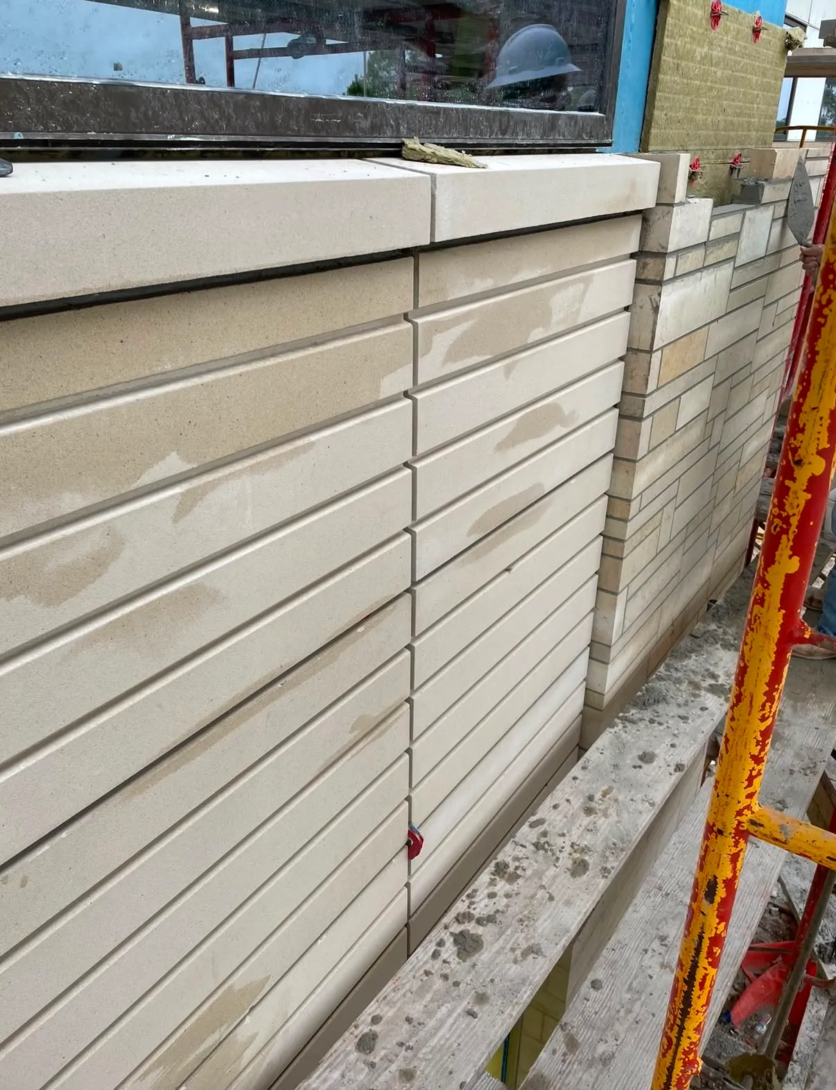 Masonry construction by Terregal Holdings for developers and general contractors: CMU, stone and brick.